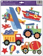 10173 Samolepky na zeď stroje 33 x 29 cm -2