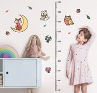 10298 Samolepky na zeď dětsk&yacute; metr - lesn&iacute; zv&iacute;ř&aacute;tka, do 160 cm-2