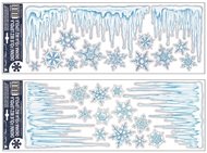 10328 Okenní fólie s glitrem 60x21 cm, rampouchy-1