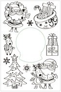 10615 Album s omalov&aacute;nkami a samolepkami  14 x 23 cm, Santa-3