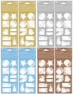 10655 Samolepicí jmenovky na dárky 10x28cm, 10 ks-1