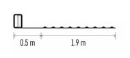 11282 Osvětlen&iacute; nano stř&iacute;brn&eacute; 1,9m - 20 LED studen&aacute; b&iacute;l&aacute; + časovač-3