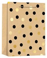 12538 Ta&scaron;ka d&aacute;rkov&aacute; kraft s metalick&yacute;mi prvky M 18 x 23 x 10 cm-5