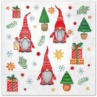 13282 Pap&iacute;rov&eacute; ubrousky s v&aacute;nočn&iacute;m motivem, tř&iacute;vrstv&eacute; 33 x 33 cm, 20 ks-1