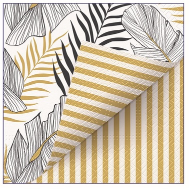 Papírové ubrousky celoroční,oboustranné, třívrstvé 33 x 33 cm, 20 ks