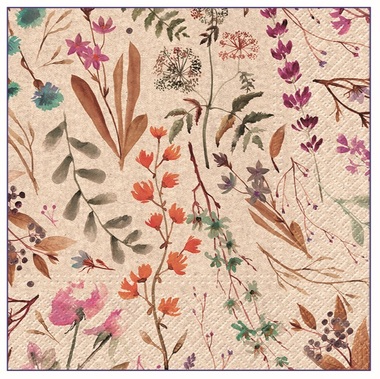 Papírové ubrousky celoroční, třívrstvé 33 x 33 cm, 20 ks