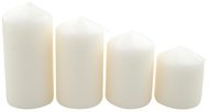 14363 Adventní svíce válec krémová postupka 50, 75, 90, 105 x 60 mm, 4 ks-2