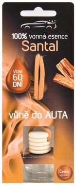 Vůně do AUTA 5 ml - SANTALOVÉ DŘEVO