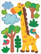 15056 Samolepky na zeď v bloku zv&iacute;ř&aacute;tka 16 x 23 cm 6 listů-5