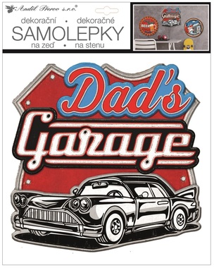 Samolepka na zeď cedulka 
