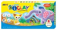 I-Clay modelovací hmota 8 barev v kelímcích po 18 g
