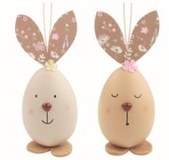 17176 Velikočn&iacute; vesel&eacute; vejce Zaj&iacute;c 5 x 11,5 x 5 cm na zavě&scaron;en&iacute;-1