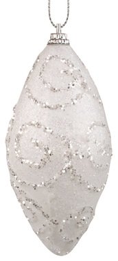 Kapka s glitrovým dekorem 11cm
