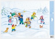 Okenní fólie – Sněhulák