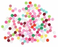 Bambulky 1 cm 150 kusů v sáčku, mix barev 