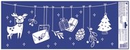 Okenní fólie – Sob a vánoční ozdoby