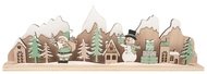 31542 Zimní krajina dřevěná na postavení 30 x 9 x 4 cm-1