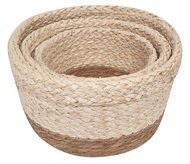 31600 Sada košů 3 ks - 30x17cm,26x15cm,22x13cm-1