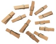 Kolíčky dřevěné 3,5 cm, 12 ks