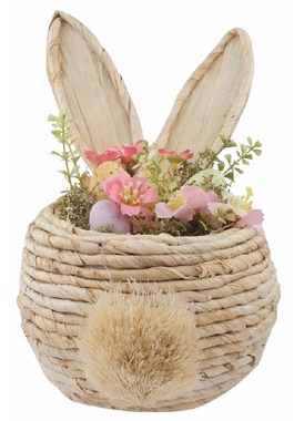 Velikonoční dekorace s ušima 15 x 22 x 15 cm na postavení