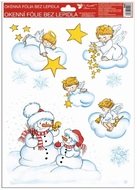 Okenní fólie – Sněhuláci