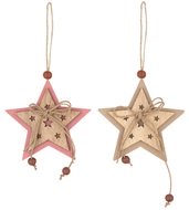 4764 Hvězda dřevěná 7 cm na pověšení-1