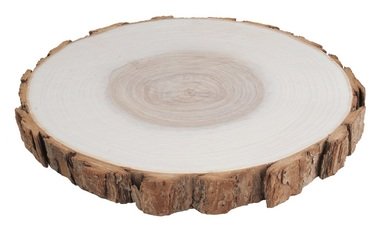 Dřevěný plátek oboustranně vyhlazený, vrba 18-20 cm