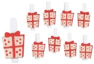 5416 Dřevěn&eacute; d&aacute;rečky na kol&iacute;čku 4,5 cm, 9 ks-1