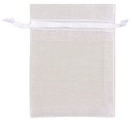 5951 Organzový sáček bílý 7x9 cm-1 5951 Organzový sáček bílý 7x9 cm-1