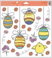 Okenní fólie – Vajíčka a kuře