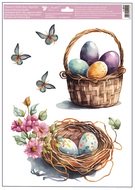 Okenní fólie – Košík a hnízdo