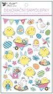 Samolepky kuřátka 14,5 x 25 cm