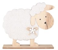 7111 Ovečka dřevěn&aacute; na postaven&iacute; 20 x 15 x 5 cm-1