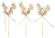 7276 Slepička dřevěn&aacute; 6,5 cm + &scaron;pejle -1