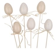 7503 Vaj&iacute;čko př&iacute;rodn&iacute; se zlat&yacute;m zdoben&iacute;m 6 cm + &scaron;pejle-1