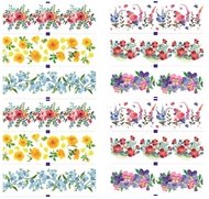 7756 Smršťovací dekorace na vejce, květiny-2 7756 Smršťovací dekorace na vejce, květiny-2