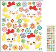 7757 Sada k dekorov&aacute;n&iacute; vaj&iacute;ček kuř&aacute;tka-2