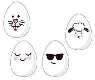 7902 Vodov&eacute; obtisky na vaj&iacute;čka 19 x 9 cm, Emodži -2