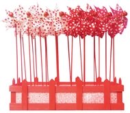 8824 Větrn&iacute;k s punt&iacute;ky, 9 cm + &scaron;pejle-2