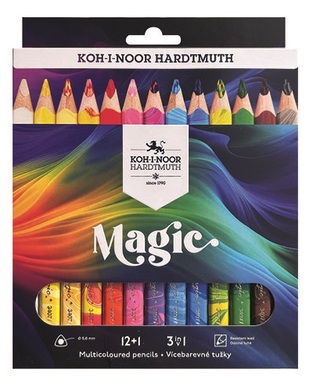 Tužky s mnohobarevným jádrem 13 ks KOH-I-NOOR