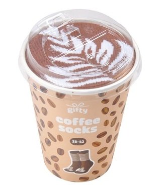 Ponožky Coffee 38-42, dárkové balení