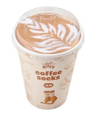 Ponožky Coffee Latte 43-45, dárkové balení