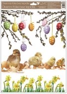 Okenní fólie – Kuřátka se skořápkou